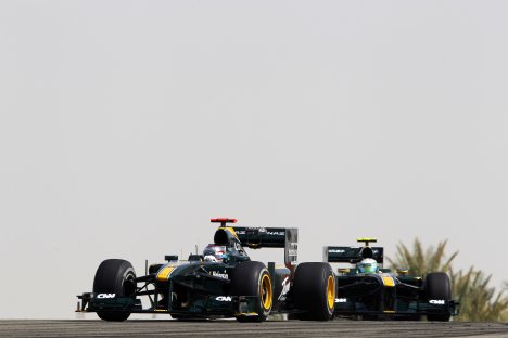 Lotus var også tilbage - her med Trulli og Kovalainen
(Foto: Lotus Racing)